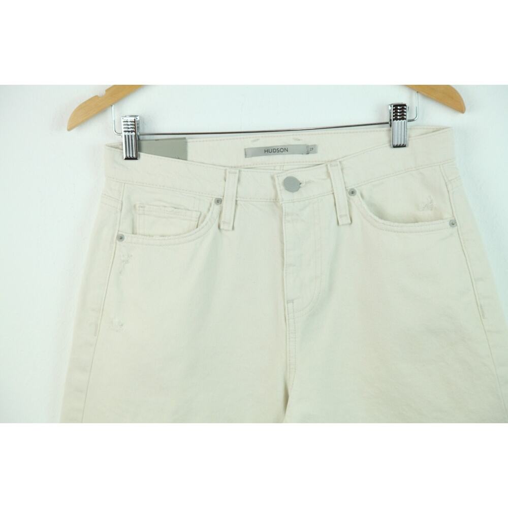 Hudson 27 Shorts Freya Low Rise Skater Jorts Minimal Casual Coastal Quiet Luxury - Picture 2 of 9